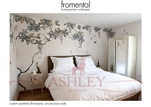 Fromental - custom painted chinoiserie    
